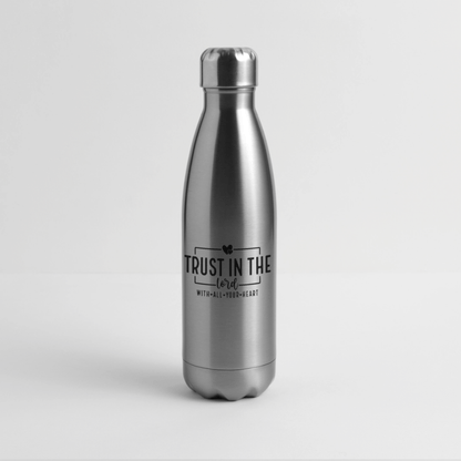 Trust in the Lord - Insulated Stainless Steel Water Bottle - DS Artwork N Design