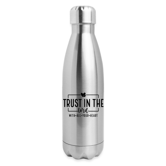 Trust in the Lord - Insulated Stainless Steel Water Bottle - DS Artwork N Design