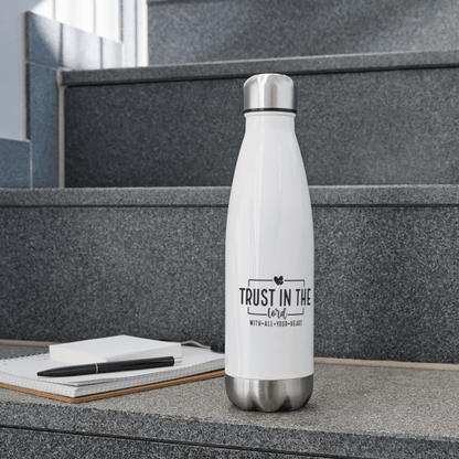 Trust in the Lord - Insulated Stainless Steel Water Bottle - DS Artwork N Design