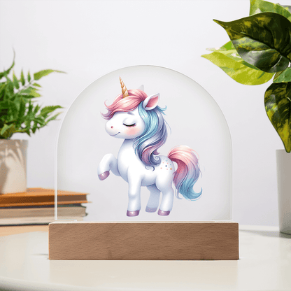 Unicorn Acrylic light - with LED Light - DS Artwork N Design
