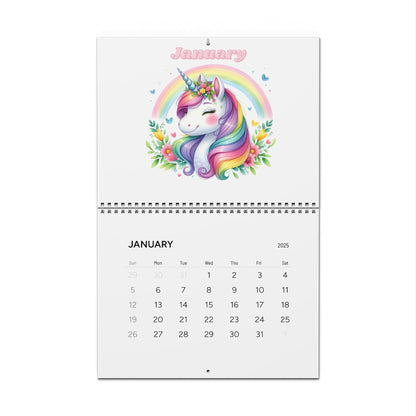 Unicorn Calendar - 2025 - DS Artwork N Design