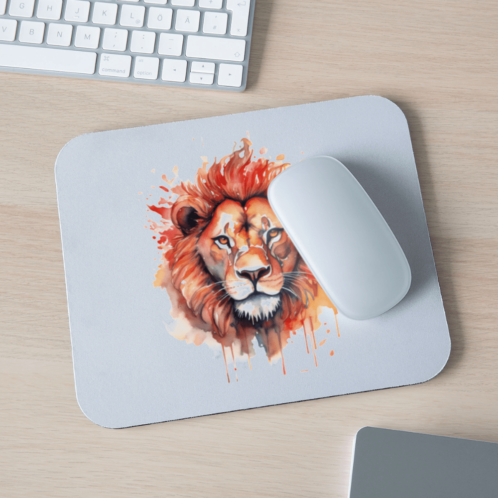 Water Color Lion - Mouse pad Horizontal - DS Artwork N Design